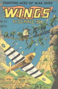 Cover Thumbnail for Wings Comics (Fiction House, 1940 series) #51