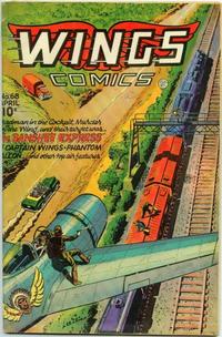 Cover Thumbnail for Wings Comics (Fiction House, 1940 series) #68