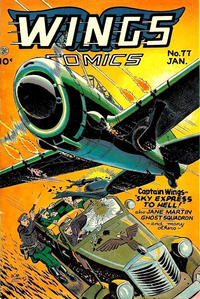 Cover Thumbnail for Wings Comics (Fiction House, 1940 series) #77