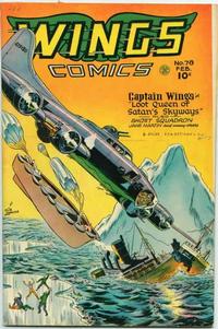 Cover Thumbnail for Wings Comics (Fiction House, 1940 series) #78
