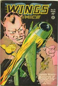 Cover Thumbnail for Wings Comics (Fiction House, 1940 series) #79