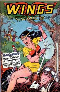 Cover Thumbnail for Wings Comics (Fiction House, 1940 series) #86