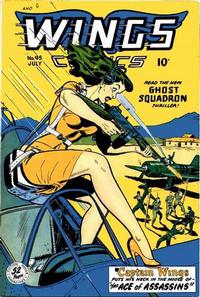 Cover Thumbnail for Wings Comics (Fiction House, 1940 series) #95