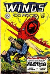 Cover Thumbnail for Wings Comics (Fiction House, 1940 series) #106