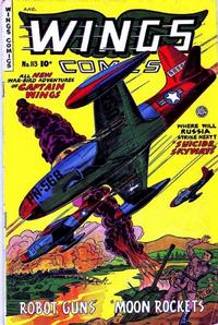 Cover Thumbnail for Wings Comics (Fiction House, 1940 series) #113