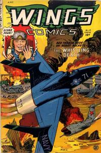 Cover Thumbnail for Wings Comics (Fiction House, 1940 series) #119