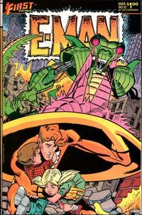 Cover for E-Man (First, 1983 series) #12