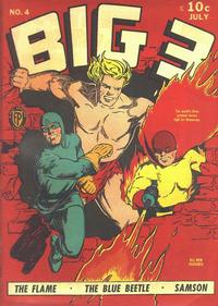 Cover Thumbnail for Big 3 (Fox, 1940 series) #4