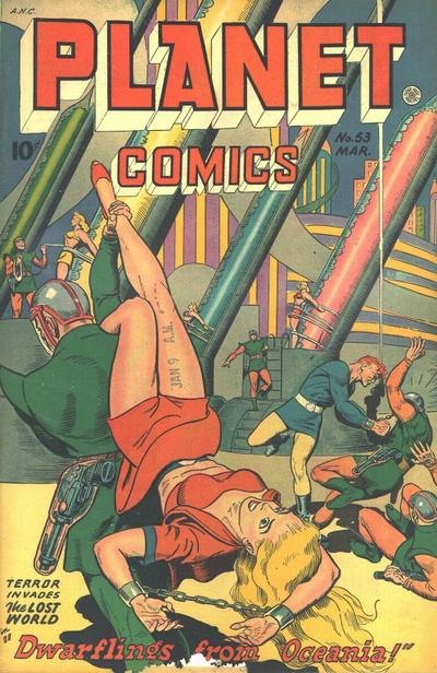 Cover for Planet Comics (Fiction House, 1940 series) #53