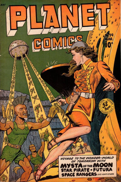 Cover for Planet Comics (Fiction House, 1940 series) #59