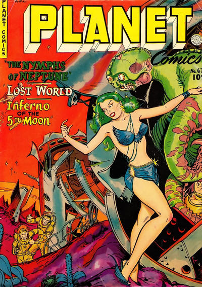 Cover for Planet Comics (Fiction House, 1940 series) #67