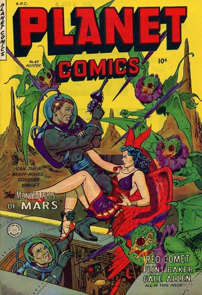 Cover for Planet Comics (Fiction House, 1940 series) #69