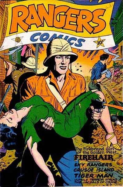 Cover for Rangers Comics (Fiction House, 1942 series) #30