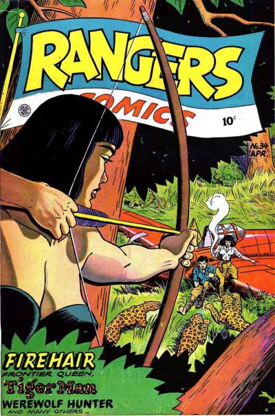 Cover for Rangers Comics (Fiction House, 1942 series) #34