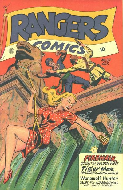 Cover for Rangers Comics (Fiction House, 1942 series) #37