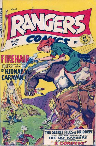 Cover for Rangers Comics (Fiction House, 1942 series) #50