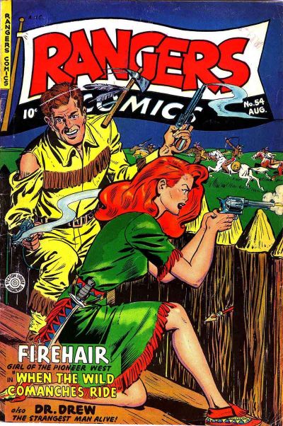Cover for Rangers Comics (Fiction House, 1942 series) #54
