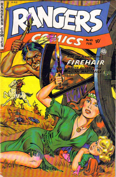 Cover for Rangers Comics (Fiction House, 1942 series) #63