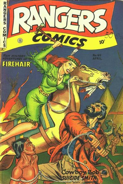Cover for Rangers Comics (Fiction House, 1942 series) #64