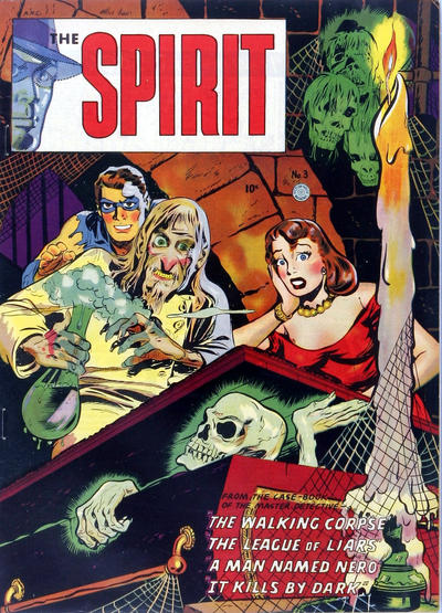 Cover for The Spirit (Fiction House, 1952 series) #3