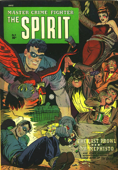 Cover for The Spirit (Fiction House, 1952 series) #4