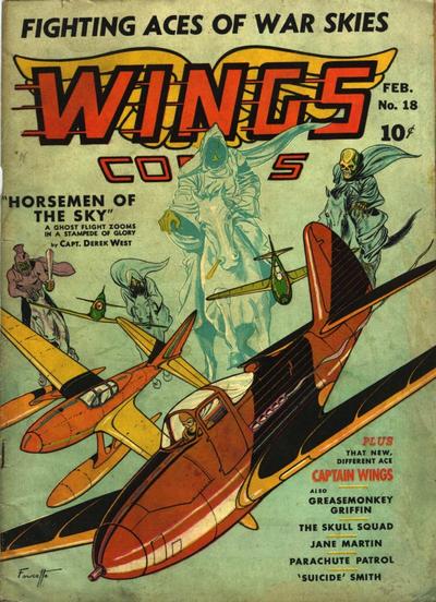 Cover for Wings Comics (Fiction House, 1940 series) #18