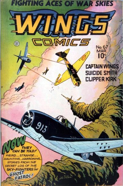 Cover for Wings Comics (Fiction House, 1940 series) #67