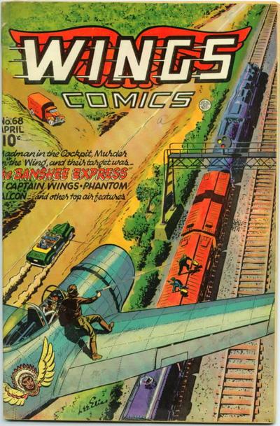 Cover for Wings Comics (Fiction House, 1940 series) #68