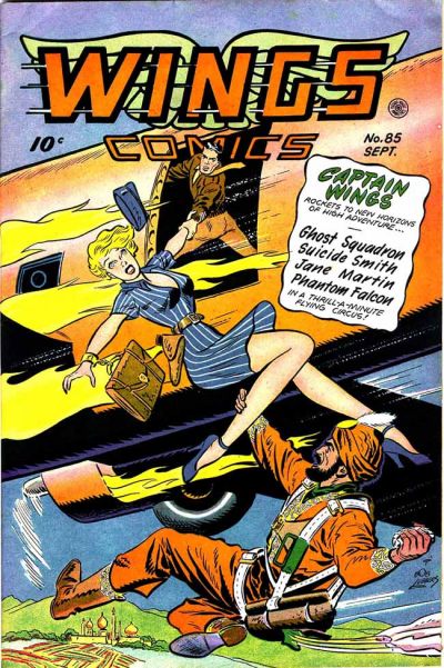 Cover for Wings Comics (Fiction House, 1940 series) #85
