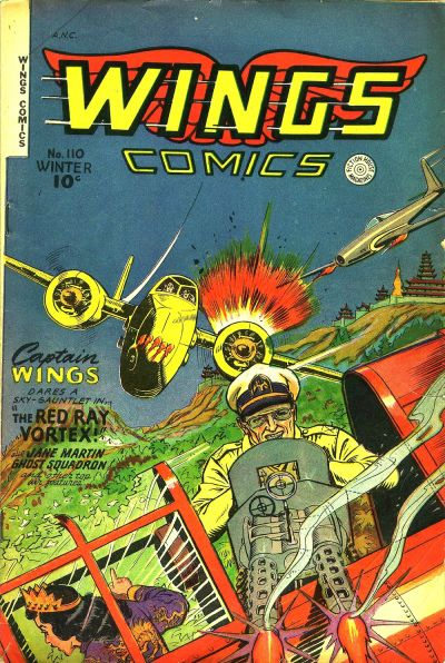 Cover for Wings Comics (Fiction House, 1940 series) #110
