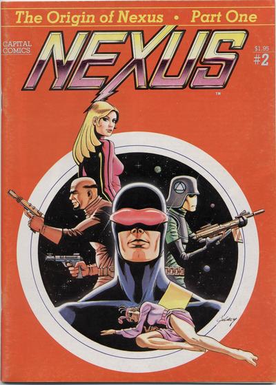 Cover for Nexus (Capital Comics, 1981 series) #2