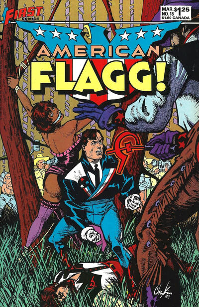 Cover for American Flagg! (First, 1983 series) #18