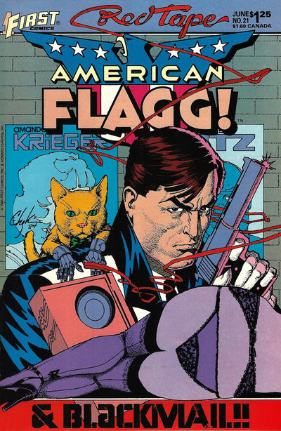 Cover for American Flagg! (First, 1983 series) #21