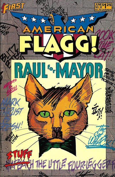 Cover for American Flagg! (First, 1983 series) #30