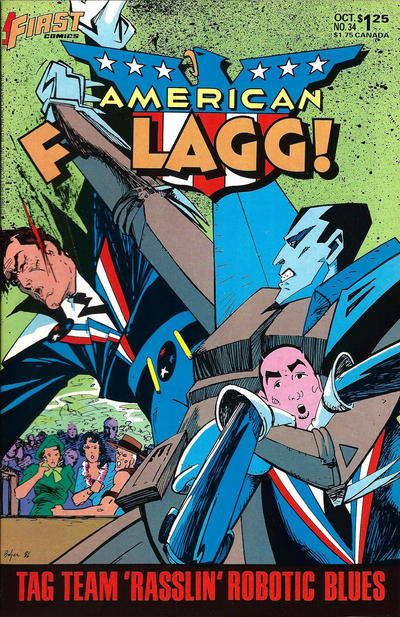 Cover for American Flagg! (First, 1983 series) #34