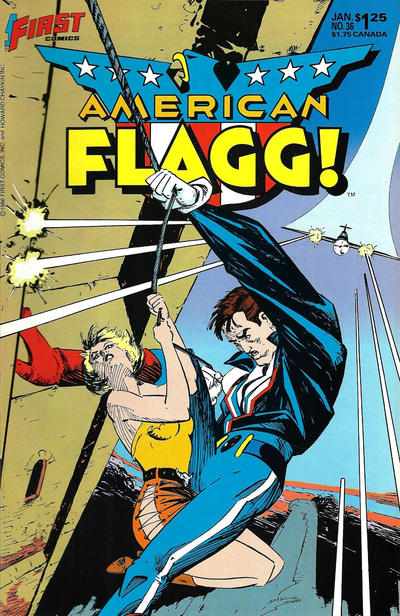 Cover for American Flagg! (First, 1983 series) #36