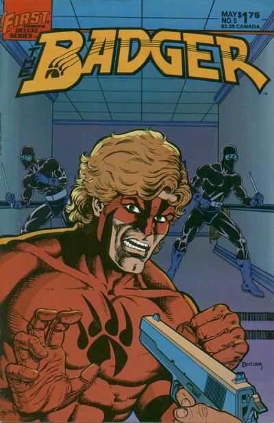 Cover for The Badger (First, 1985 series) #5