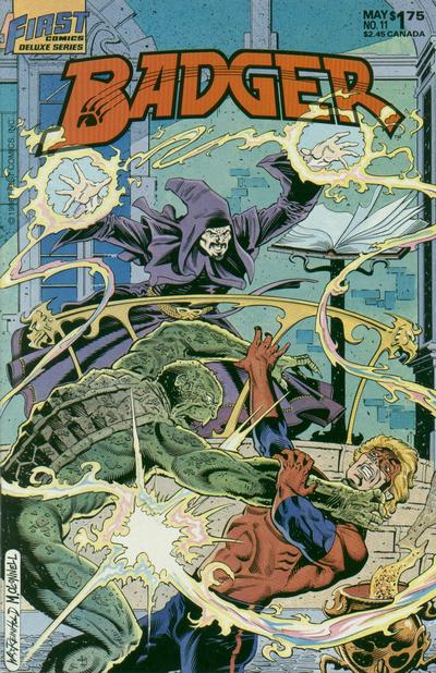 Cover for The Badger (First, 1985 series) #11