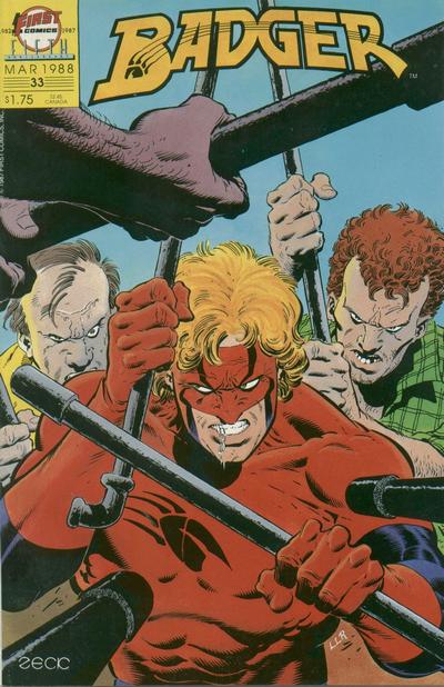 Cover for The Badger (First, 1985 series) #33