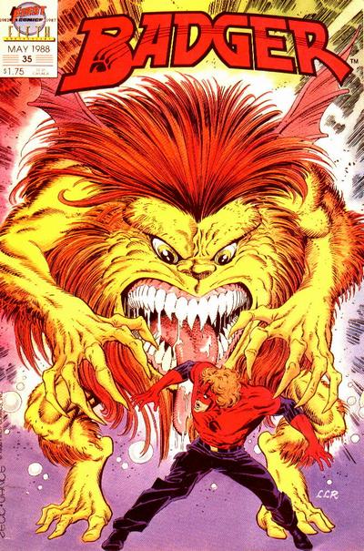 Cover for The Badger (First, 1985 series) #35