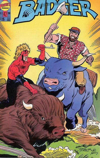 Cover for The Badger (First, 1985 series) #42