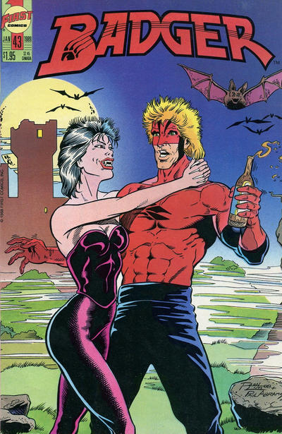 Cover for The Badger (First, 1985 series) #43