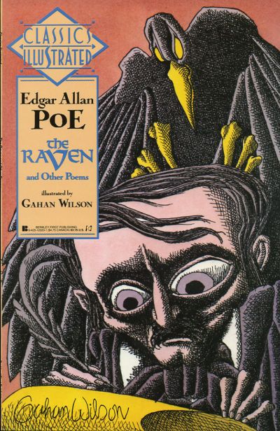 Cover for Classics Illustrated (First, 1990 series) #1 - The Raven and Other Poems