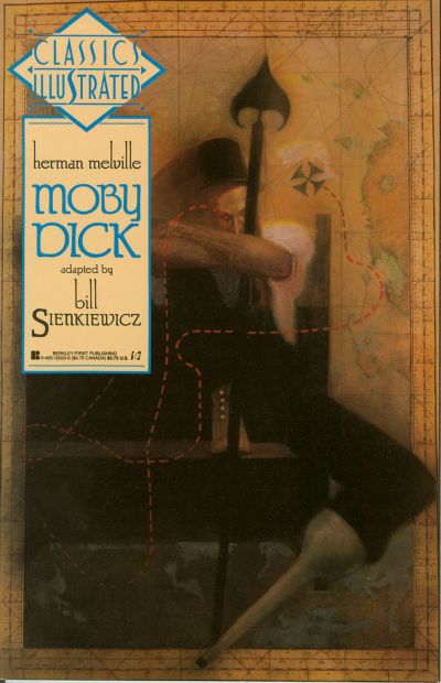 Cover for Classics Illustrated (First, 1990 series) #4 - Moby Dick