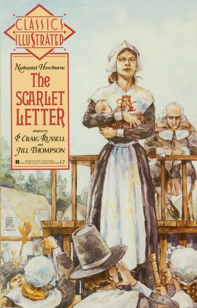 Cover for Classics Illustrated (First, 1990 series) #6 - The Scarlet Letter