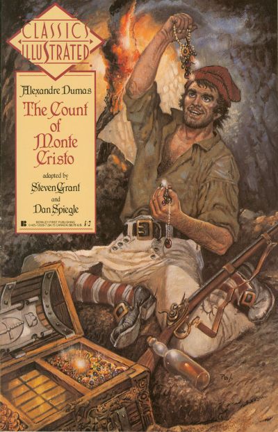 Cover for Classics Illustrated (First, 1990 series) #7 - The Count of Monte Cristo