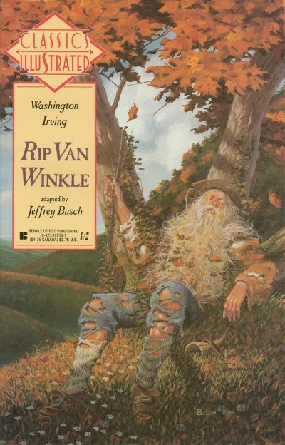 Cover for Classics Illustrated (First, 1990 series) #11 - Rip Van Winkle