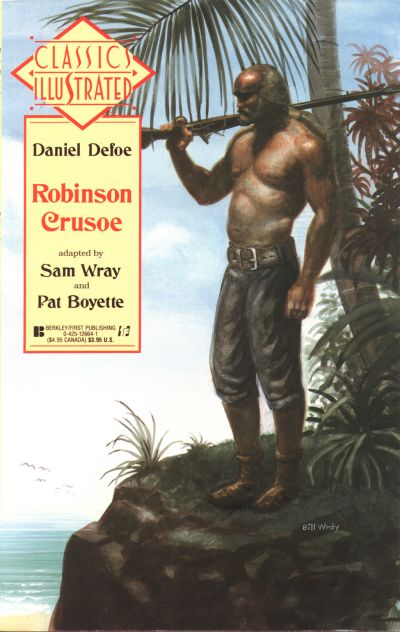 Cover for Classics Illustrated (First, 1990 series) #23 - Robinson Crusoe