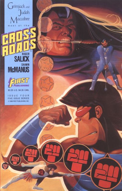 Cover for Crossroads (First, 1988 series) #4