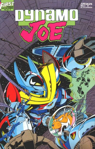 Cover for Dynamo Joe (First, 1986 series) #2
